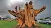 Legerwood Carved Memorial Trees