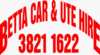 Betta Car And Ute Hire