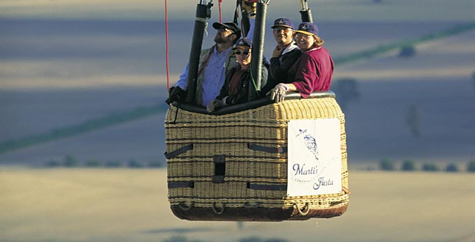 Canowindra, Central NSW - aerial ballooning