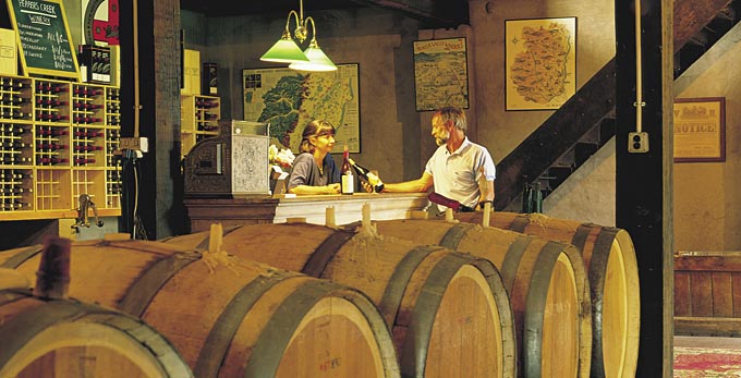 Pokolbin, Hunter - shopping wineries