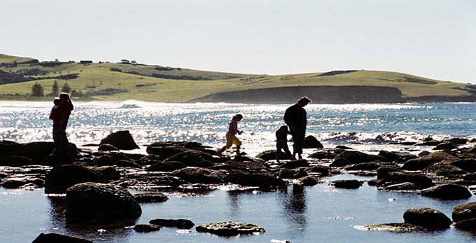 Gerringong, Illawarra - coastal rocky coastline