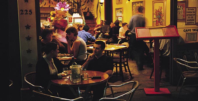 Balmain, Sydney - night dining out