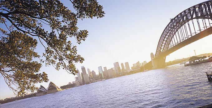Sydney Harbour Bridge, Sydney - bay/harbour coastal city icon unique
