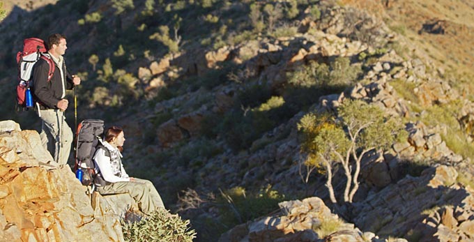 Larapinta Trail, Alice Springs and Surrounds - mountains outback bushwalking