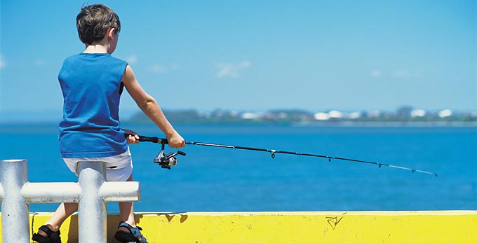 Bribie Island, Brisbane - coastal fishing