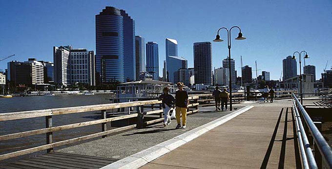 Kangaroo Point - parks river/creek city