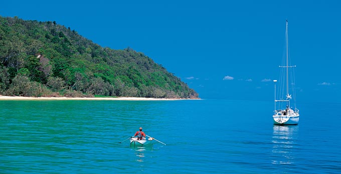 Brisbane - beach coastal islands boating sailing
