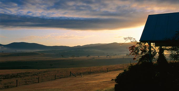 Esk, Brisbane - landscape sunrise/sunset rural