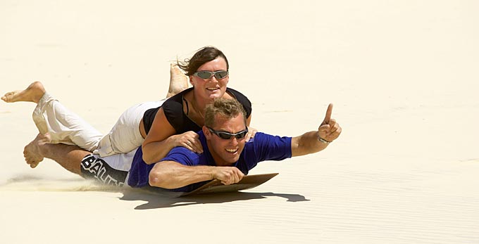 Moreton Island, Brisbane - beach coastal adventure & extreme