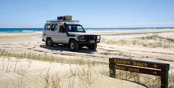 Moreton Island, Brisbane - beach coastal 4wd