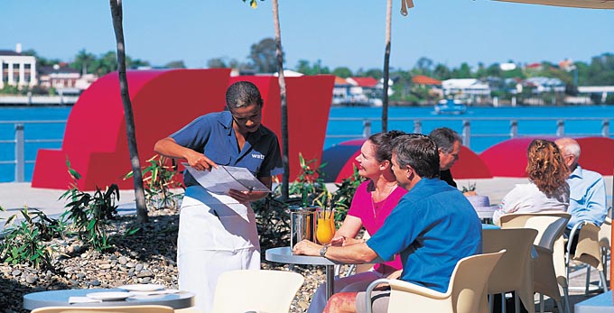 New Farm, Brisbane - river/creek cafes dining out
