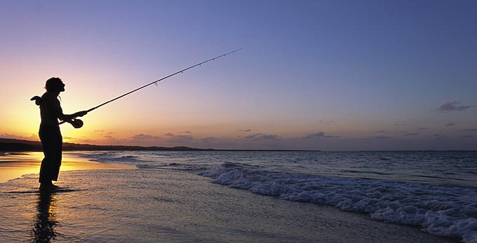 North Stradbroke, Brisbane - landscape sunrise/sunset beach coastal islands fishing