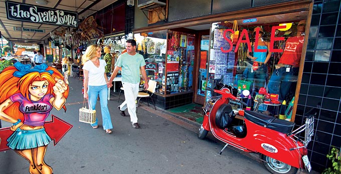 Paddington, Brisbane - city shopping