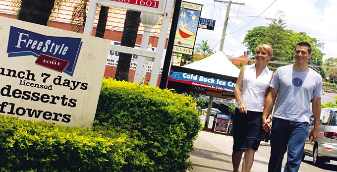 Rosalie, Brisbane - cafes shopping