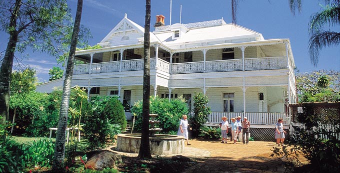 Wellington point, Brisbane - gardens architecture heritage