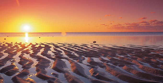 Bundaberg Coral Isles and Country - landscape sunrise/sunset beach coastal islands