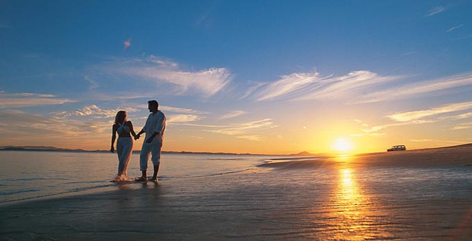 Great Keppel Island, Capricorn - sunrise/sunset beach coastal islands 4wd