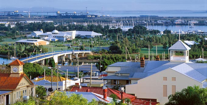 Gladstone, Gladstone - coastal town