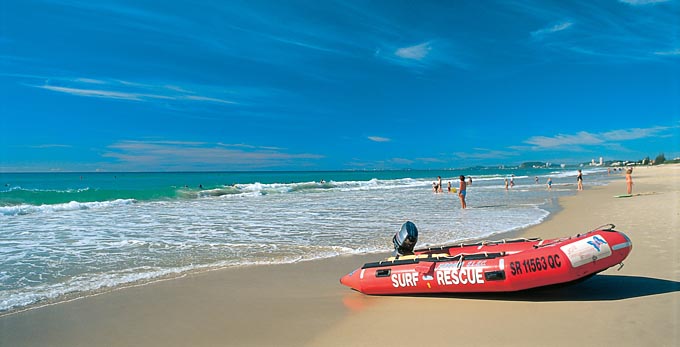 Broadbeach, Gold Coast - landscape beach coastal boating