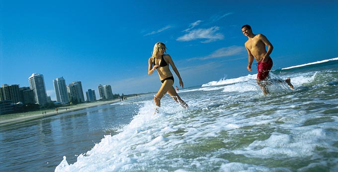 Main Beach, Gold Coast - beach coastal swimming