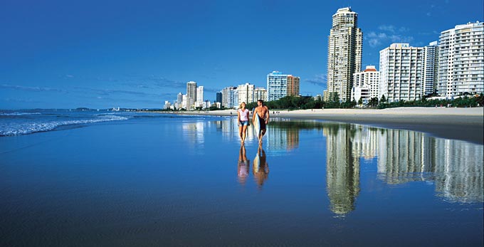 Surfers Paradise, Gold Coast - beach coastal city coastal town surfing
