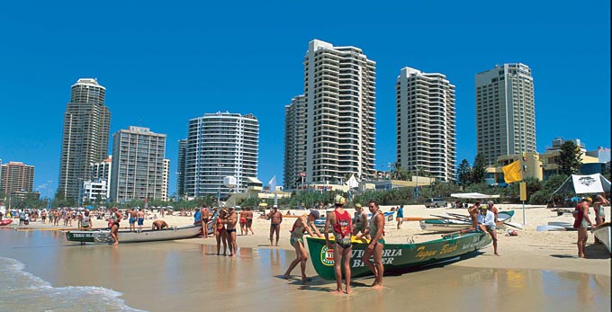 Surfers Paradise, Gold Coast - beach coastal city coastal town boating other watersports unique
