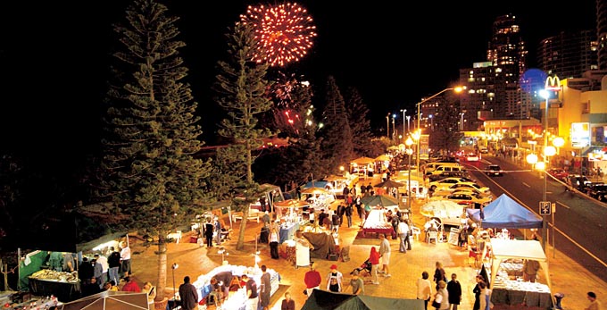 Surfers Paradise, Gold Coast - night festivals nightlife