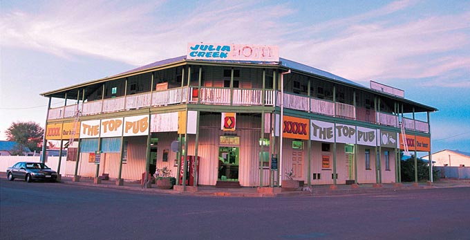 Julia Creek, Outback Queensland - country town outback pub