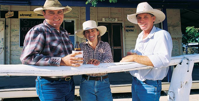 Kynuna, Outback Queensland - outback pub