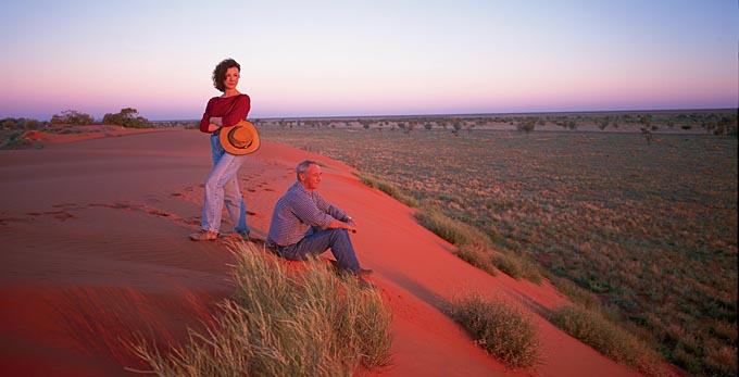 Windorah, Outback Queensland - sunrise/sunset desert outback bushwalking