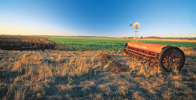 Clifton, Southern Downs - landscape rural windmills