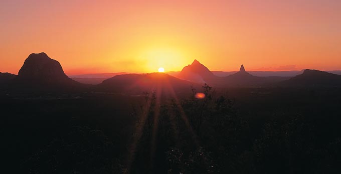 Maleny, Sunshine Coast - landscape mountains