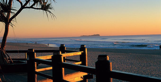 Maroochydore, Sunshine Coast - landscape sunrise/sunset beach coastal
