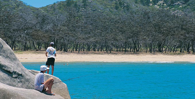 Magnetic Island, Townsville - beach coastal fishing