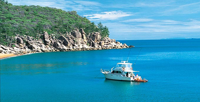 Magnetic Island, Townsville - coastal islands rocky coastline boating sailing