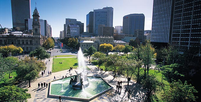 Adelaide - parks city monuments