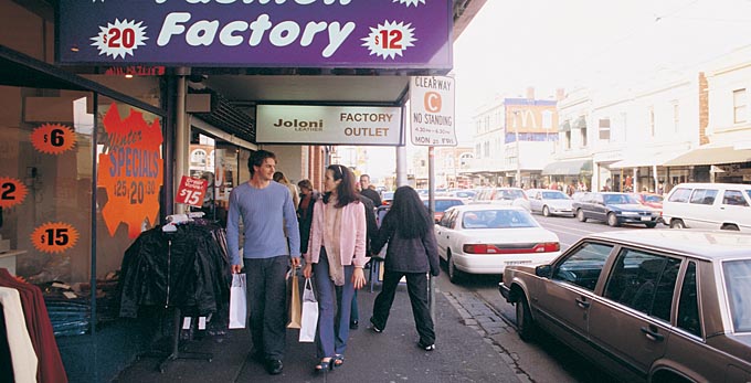 Bridge Road - Richmond, Melbourne - shopping