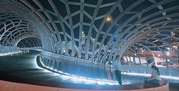 Docklands, Melbourne - night architecture