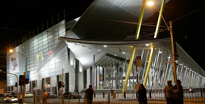 Melbourne - night architecture