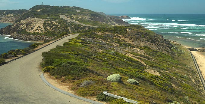 Pt Nepean National Park - landscape coastal rocky coastline