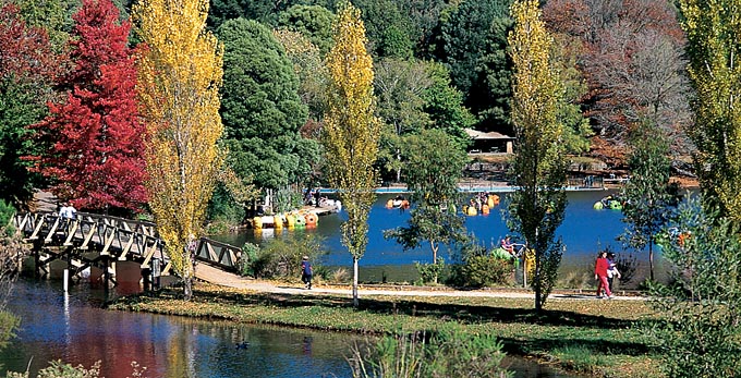 Emerald, Yarra Valley and The Dandenong Ranges - autumn landscape parks lake forest