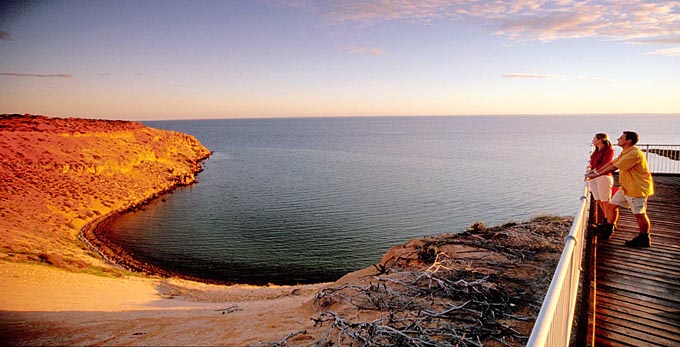 Denham, Australia's Coral Coast - sunrise/sunset rocky coastline