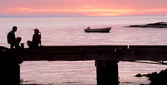 Denham, Australia's Coral Coast - sunrise/sunset boating