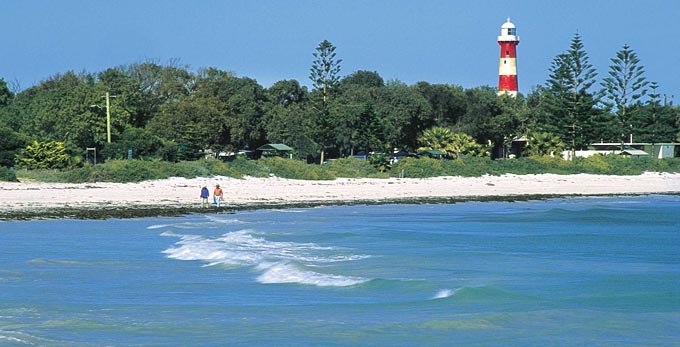 Geraldton, Australia's Coral Coast - beach forest coastal town lighthouse