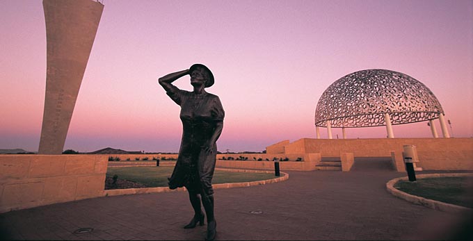 Geraldton, Australia's Coral Coast - sunrise/sunset monuments
