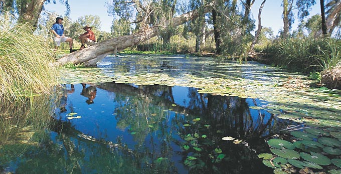 Millstream-Chichester National Park, Australia's North West - waterhole outback bushwalking