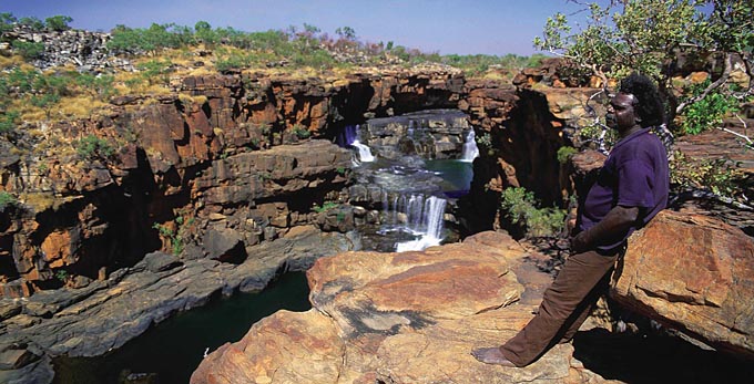 Mitchell River National Park, Australia's North West - waterfall waterhole gorge outback indigenous