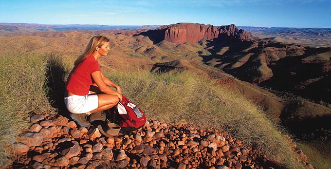 Ragged Range, Australia's North West - landscape sunrise/sunset gorge outback