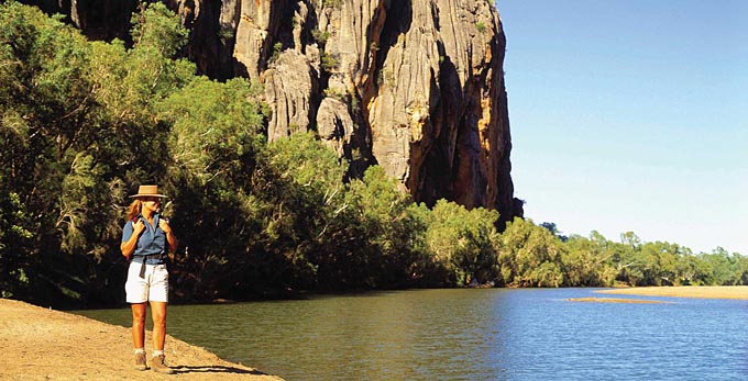 Windjana Gorge National Park, Australia's North West - waterhole gorge outback bushwalking