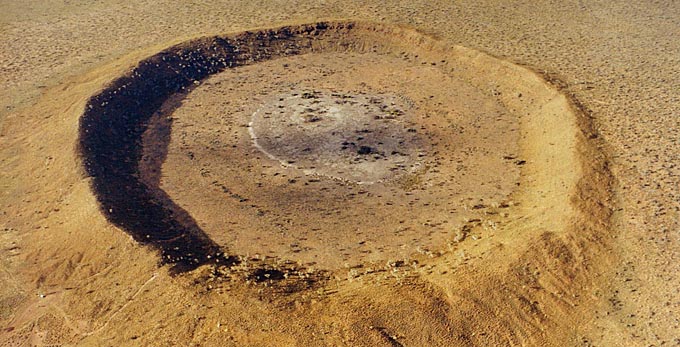 Wolfe Creek, Australia's North West - aerial landscape outback icon